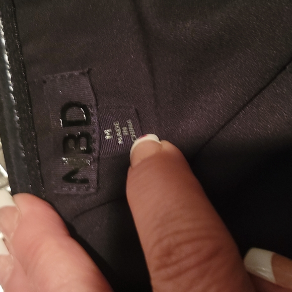 NBD gorgeous black tux dress - Picture 3 of 5